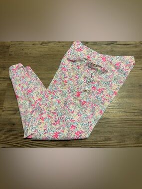 PINK Victoria's Secret Women’s ' Floral Pink Multicolor Leggings